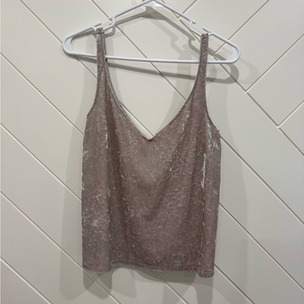 H&M velvet Sleeveless Top